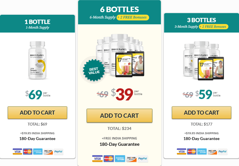 Joint Genesis supplement bottle on a light background showing natural joint health formula